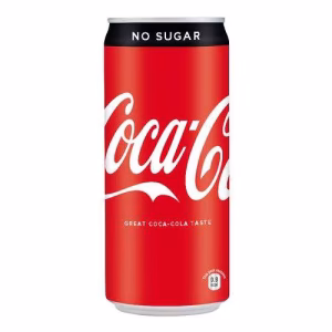 Coca-Cola Zero Sugar Soft Drinks (Can, 300 ml)
